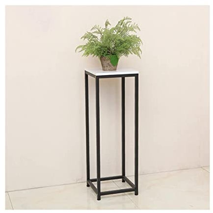 ZUMAHA Aktualisierung Blumenregal Moderner, minimalistischer, unabhängiger Blumenständer aus Schmiedeeisen, quadratisches Pflanzenregal, Bodenregal, Blumenhalter im europäischen Stil Pflanzenständer