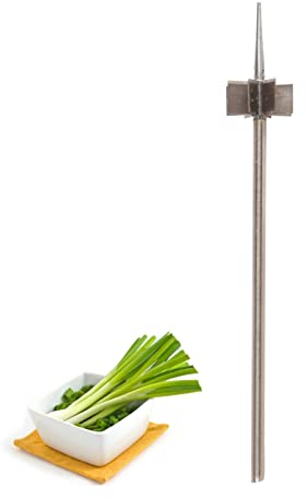 Coupe-oignon en Acier Inoxydable, Lames Rondes, Multifonction pour Légumes et Pâtisserie
