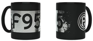 Fortuna Düsseldorf Tasse Becher Kaffeetasse ** Metallic **