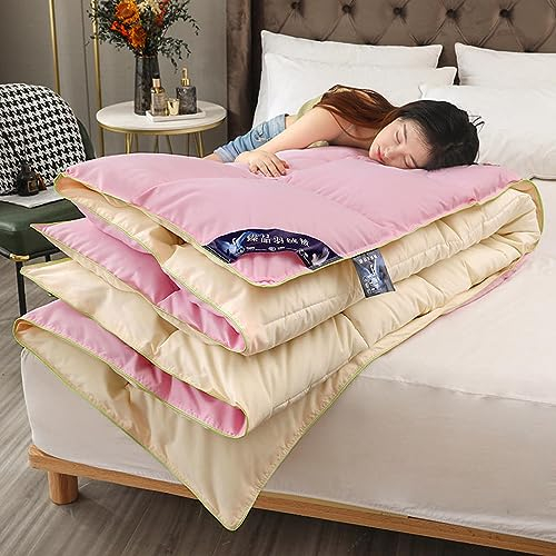 Super King Duvet-Hotel King Size Duvet-King Bed Size Microfibre Duvet Quilt-White Goose/Duck Down Duvets Quilt Thick Warm Winter Comforters Cotton Cover