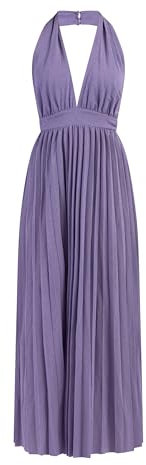 faina Damen Maxikleid 19227024-FA01, Flieder, M