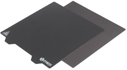 BCZAMD Ender 2 Pro DaVince Mini 3D Drucker Plattform Flext Build Plate - 165×165mm Abnehmbare Druckbett Zubehör Magetic Hotbed Printing A Oberfläche: Klebeaufkleber für nur PLA PLA+ Filamente 1.75mm