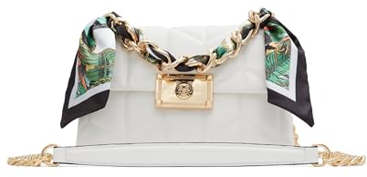 ALDO Damen Jermeyyx Cross-Body, Weiss/opulenter Garten