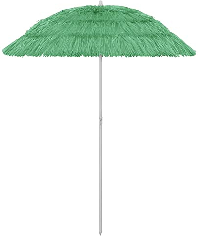 BaraSh Sombrilla de Playa Hawaii Verde 180 cm Sombrilla Terraza Exterior Sombrilla De JardíN Sombrilla para Patio