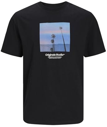JACK & JONES Male T-Shirt Gedruckt T-Shirt