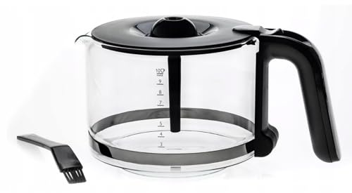 Glaskanne für Kaffeemaschine kompatibel mit Philips HD7761 HD7762 HD7765 HD7766 HD7767 HD7768 HD7769 CP9948