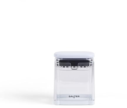 Salter Duo Chop Box – Interchangeable Stainless-Steel Blades, Finger Guard, Meal Prep Essential, Easy Clean with Cleaning Fork, Compact Space-Saving Design, 5 Year Guarantee, Perfect for Food Prep