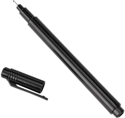 SWOOMEY Black Nail Art Pen Ultra Fine Tip for Precise Nail Polish Lines Suitable for Techs and Art Lovers