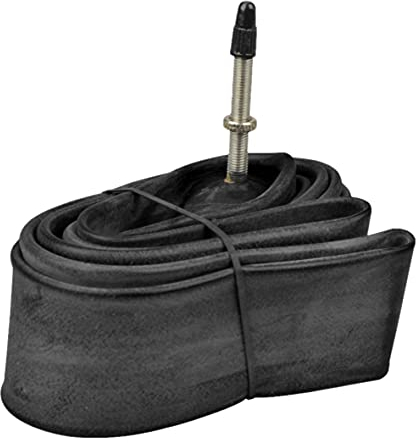 FISCHER Fahrradschlauch breit in 26 Zoll | ETRO-Norm: 50/60-559 | Auto Ventil, Französisches/Sclaverand Ventil