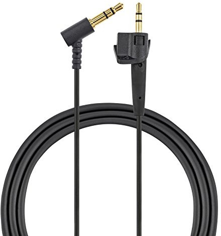 AGS Retail Ltd Compatible Audio Cable Replacement for Around-Ear 2, AE2, Ae2i, AE2w Headsets – 1.5m, Black, Headphone Cable Gold-Plated Audio Jacks | Audio Accessories