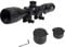 Goetland Gewehr Zielfernrohr 3-12x40 AO Airsoft Rot Grün Fadenkreuz mit Montage Ringe SFP für Taktische Jagd Armbrust Luftgewehr Sportschützen