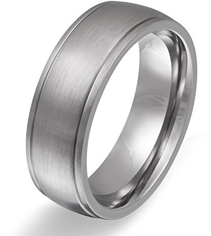 Juwelier Schönschmied - Herren Partnerring Freundschaftsring Trauring Letka Edelstahl 52 (16.6) 149Hac