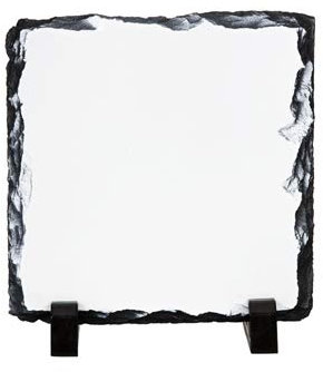 1 Sublimation Rohstein Schieferplatte Wärmeübertragung (quadratische Form)