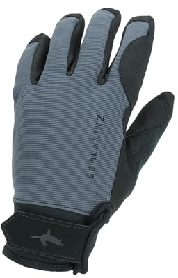 SealSkinz Allwetter Wasserdichter Handschuh – Schwarz/Grau, L