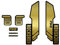 Adesivi compatibili con forcella Rock Shox Pike mod-1-29''