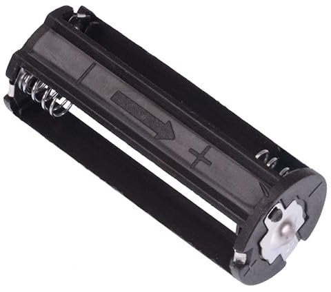 AAA x 3 Cylindrical Round Open Style Battery Holder