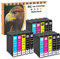 D&C T1295 Druckerpatronen kompatibel für Epson 129XL T1291 T1292 T1293 T1294 für Workforce WF-3520 WF-3540 WF-7525 WF-7515 Stylus SX-235W SX-425W SX-440W SX-445W SX-535W Office BX-630 (15-Pack)