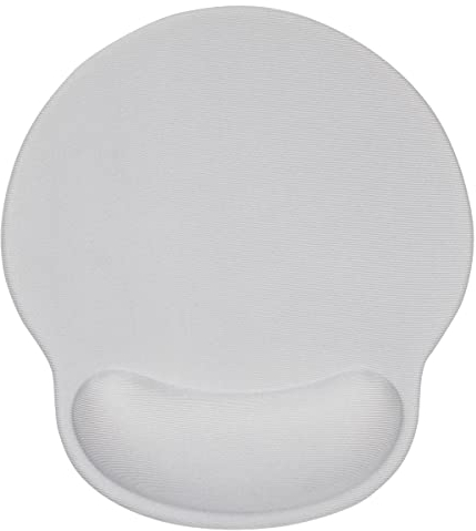 AOKSUNOVA Mousepad mit Gel Handauflage Mauspad Ergonomisch Komfort Mauspad Gel Grau
