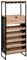5five - barschrank x25 Flaschen aliaj Effekt natureiche