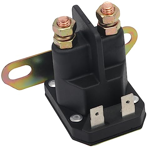 RAJBMT 435–151, 12 V Starter-Magnetspule passend für John Deere Rasentraktor AM133094, kompatibel mit Cub Cadet Rasenmäher 725–04439, 862-1211-211-16 LA100 LA105 LA105 36 LA1 15 LA120 LA125