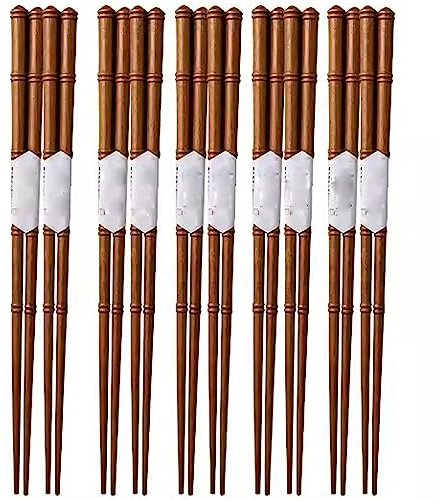 BBAUER palillos chinos para niños palillos japoneses palillos sushi Palillos de bambú de 23 cm que proporcionan palillos