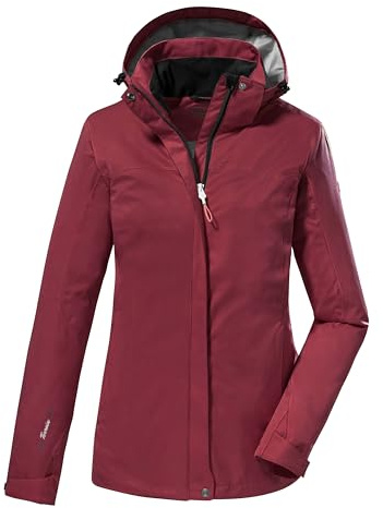 killtec Damen Funktionsjacke/Outdoorjacke mit abzippbarer Kapuze