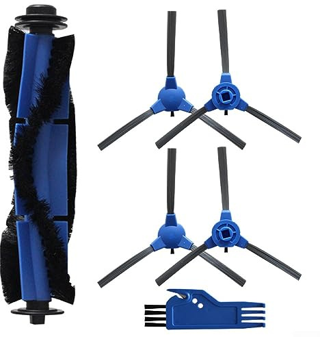 Ersatzteile kompatibel mit Kyvol Cybovac E20 E30 E31 EC30MQ Roboter-Staubsaugerzubehör mit Hauptbürste, Seitenbürste und Filter-Set (A)
