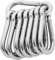 FWEEK 8 Stück M8 Karabiner, 8x80mm Edelstahl Karabinerhaken, 230 kg Tragkraft für Schwerlast
