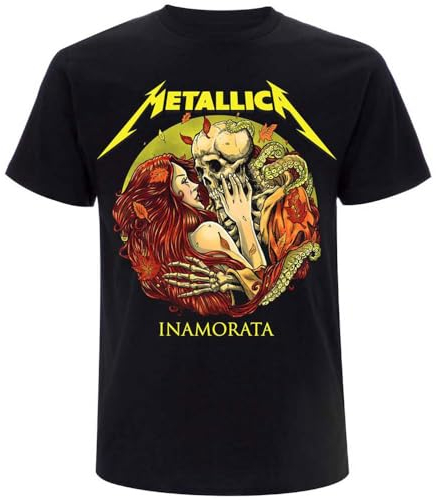 Metallica Inamorata Band Logo T Shirt XXL