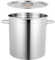 Charocean Kochtopf Edelstahl Suppentopf mit Deckel, Induktion Kochtopf Groß Kochtopf Set für ALLE Herdarten, Groß Suppentopf für Familien und Suppe Nudeln, 35L/50L/70L (36x36cm (35L))