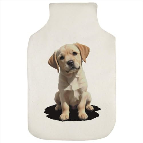 'Labrador Puppy' Hot Water Bottle Cover (HW00033114)