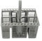 Cutlery Basket For Bauknecht, Dishwasher Silverware Replacement Basket, For Indesit, For Hotpoint Dishwashers C00257140 Compatible with Most Dishwasher