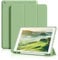 ZKTUYU for iPad 9th Generation Case 2021 / iPad 8th Gen 2020 / iPad 7th Gen 2019 with Pencil Holder, Smart Stand Case with Soft TPU Back Cover for iPad 10.2 inch, Auto Sleep/Wake, Green