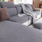 Gleedipre Cord Elastischer Sofabezug Sitzkissen Rückenlehne Kopfstütze Möbelschutzbezug rutschfest Staubdicht Sofa-Spannbettlaken(Dunkelgrau,75-95 cm x 160-190 cm)