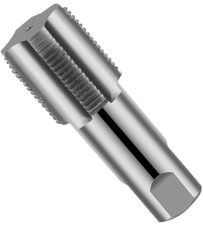 Set di maschi per tubi, in acciaio al carbonio, filettatura interna da 3/4, per tubi dell'acqua, macchine e riparazione auto