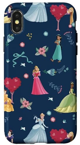 iPhone X/XS Disney Princess Woodland Wonders Painted Princesses Pattern Case