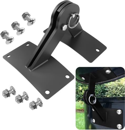 Stainless Lid Hinge Kit for Weber Smokey Mountain Grill 18.5 &22.5 Mo | Made of Stainless Steel, Superior Corrosion, Rust Resistance, Stable and durable, Make your lid cleaner, Easy installation