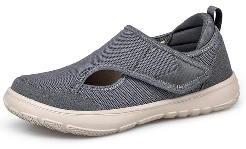 Eagsouni Chaussons Diabétiques pour Hommes Femmes Extra Larges | Respirant, Léger, Confortables, Anti-dérapante, Orthopédiques, Chaussures De Marche