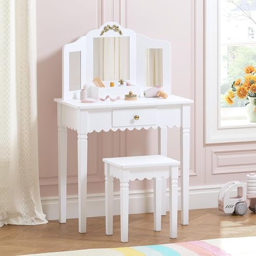 Spirich Kinderwaschtisch-Set mit Hocker
