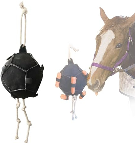 XLSBZ Pferdespielzeug für Pferde, Ppferde Spielzeug Futterball für Möhren und Leckerlis