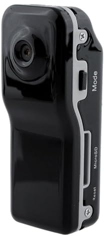 MD80 Action Camera - Mini Video Recorder, HD High Definition Camcorder | Outdoor Sports Body Cam Portable Tiny Digital Motion Security Pocket Cam Built In Dash Spy Gadget