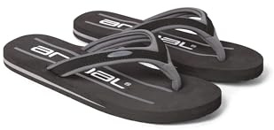 Animal Jekyl Mens Lightweight Flip-Flops Grey 8
