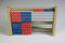 Handelsagentur Sieboldt 100`er Rechenrahmen rot-blau, Abakus, Student`s Abacus, System Kühnel