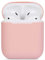 Generisch Hülle Kompatibel mit AirPods 2/1, Slim Silikon hülle Case für AirPods 2/1 Zubehör Schutzhülle Robustes aus Silikon und Skin Kompatibel mit AirPods 2/1 Ladekoffer (Pink)
