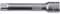 WGB Werkzeug Tool Motorrad Werkzeug Tools 6,3mm (1/4) Verlängerung 105mm, Unisex, Multipurpose, Ganzjährig, silber