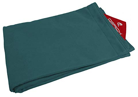 QSack Indy Sitzsack Bezug ohne Füllung, Indoor Sitzsack Hülle 140 x 180 cm (Petrol)