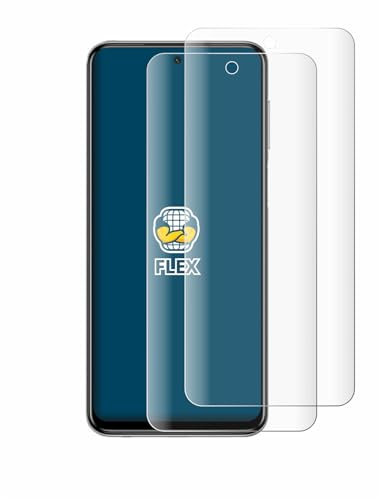 BROTECT Protector Pantalla Completa para Xiaomi Redmi Note 9S / 9 Pro (2 Unidades) 3D Curvo