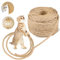 JOYUE Cuerda de Sisal Rascador para Gatos, 6MM Cuerda Sisal Natural para Reemplazar y Reparar Árbol Rascador, Postes de Rascado, Torres de Gatos, Decoración de Bricolaje en Jardín del Hogar (15M)