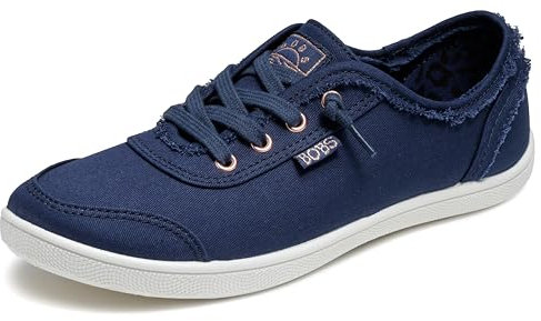 Skechers Women's Bobs B Cute Trainers, Navy, 5 Wide
