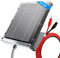 POWOXI Panneau solaire pour mangeoire à cerfs 6 V 1,5 W étanche avec support de montage et pince crocodile
